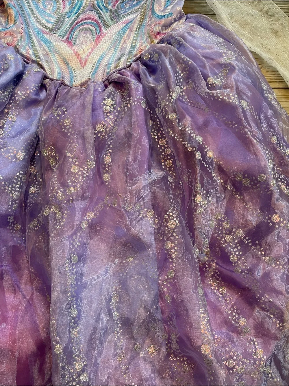 Wicked | Wicked Glinda for Good Kids Prestige Costume | Size: S (4-6)